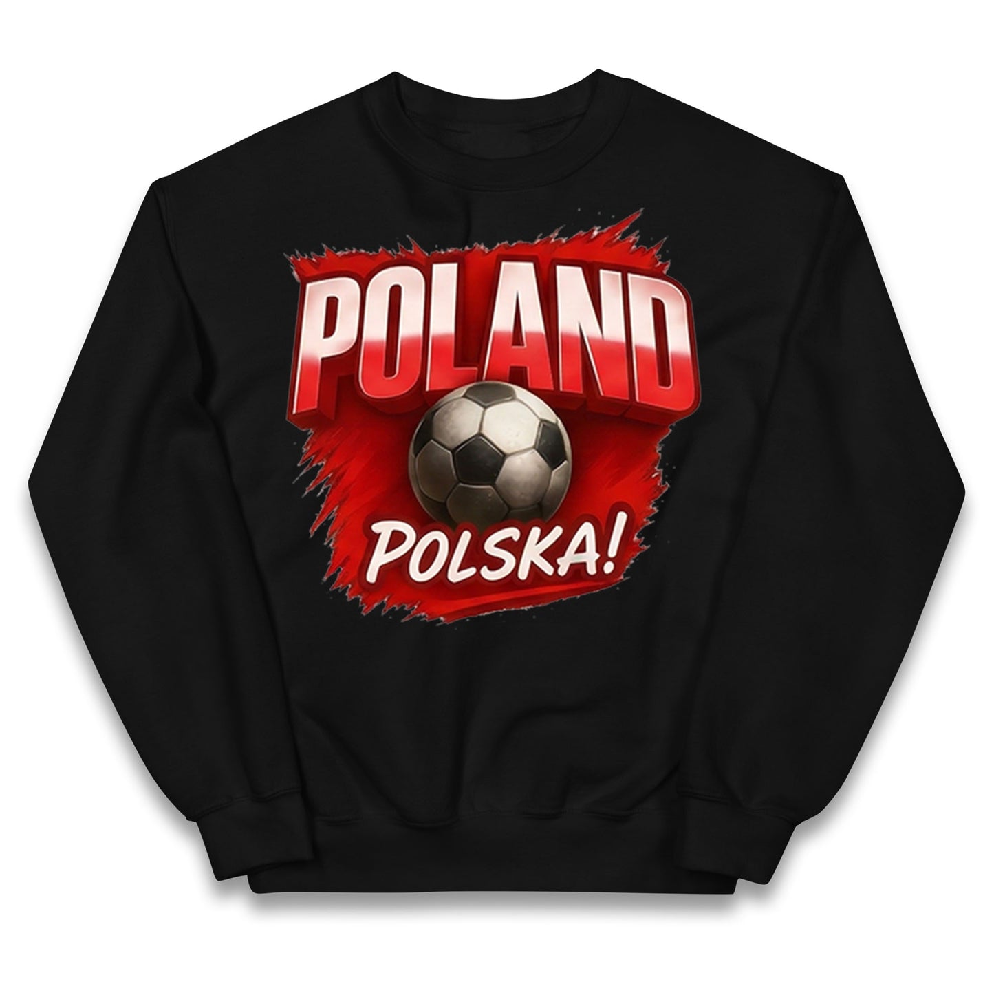 Poland Retro World Cup  Kids Jumper