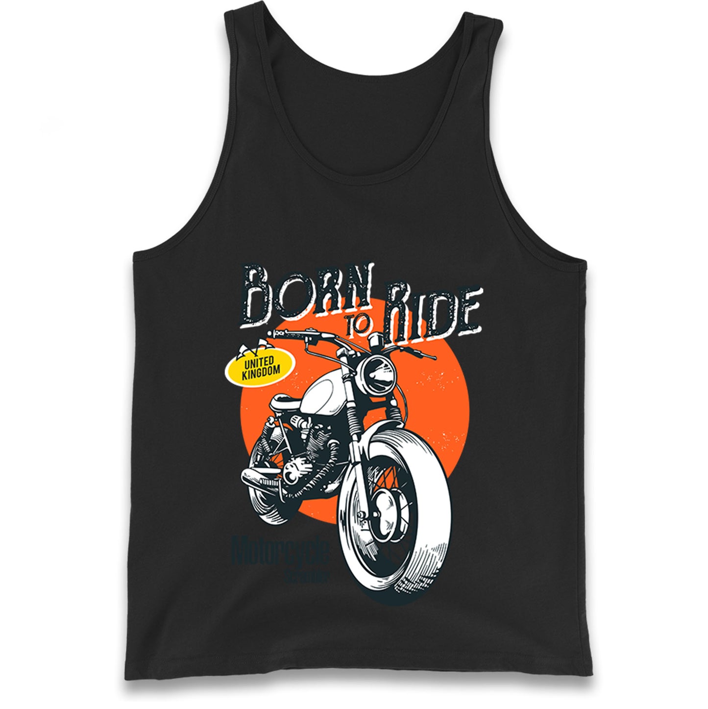 Born To Ride UK Tank Top