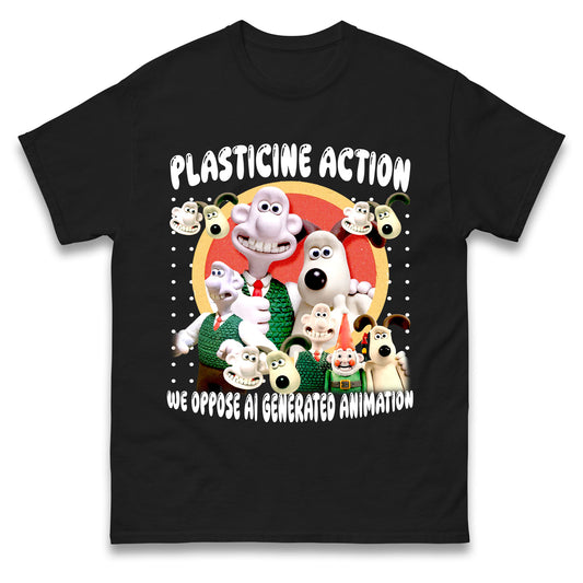 Plasticine Action Figure T Shirt