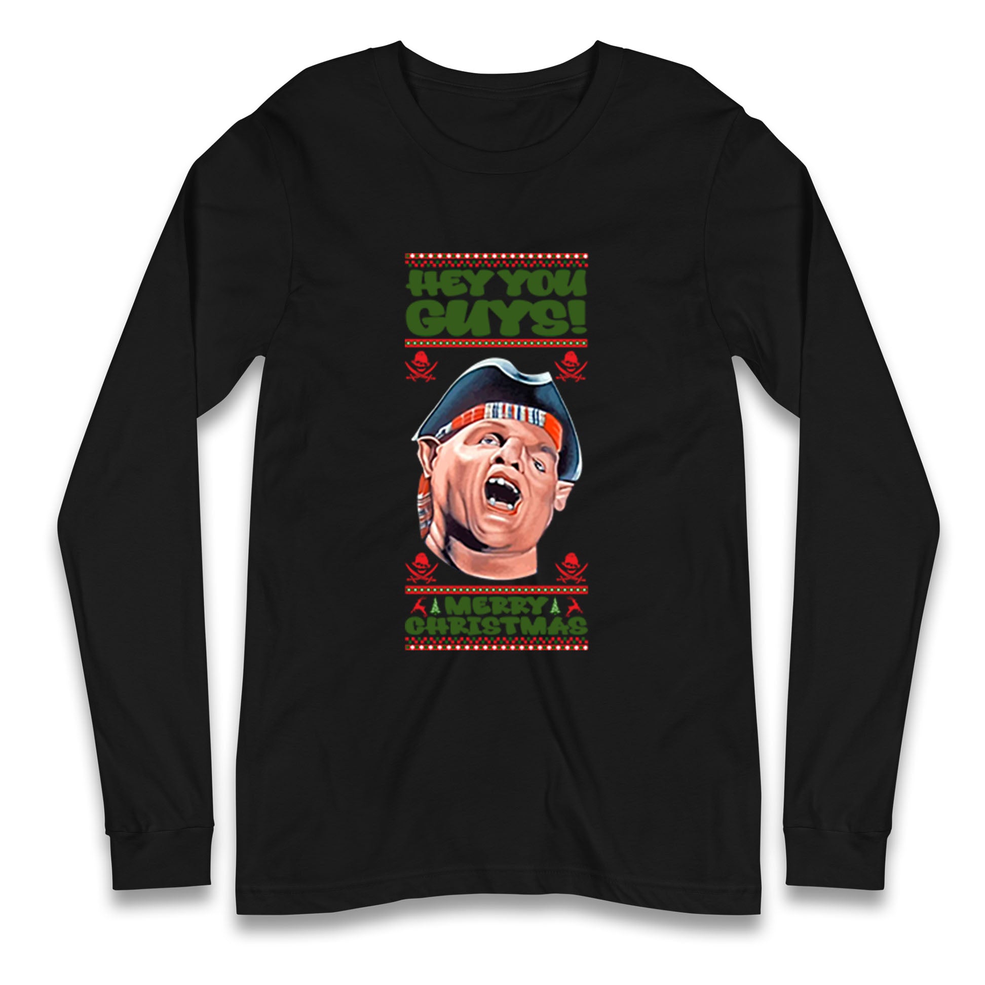 goonies sloth christmas long sleeve t shirt