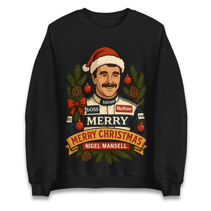 Nigel Mansell Christmas Jumper