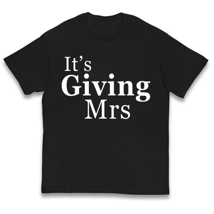 It’s Giving Mrs Kids T Shirt 