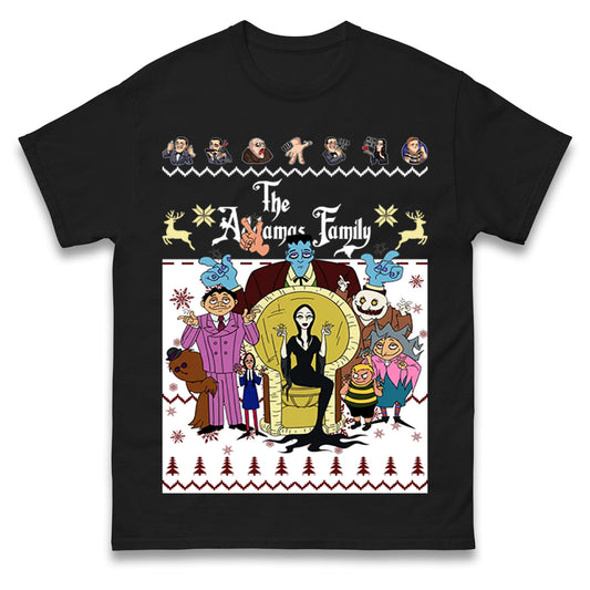 The Addams Family Christmas T Shirt
