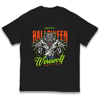 Halloween Werewolf Kids T Shirt