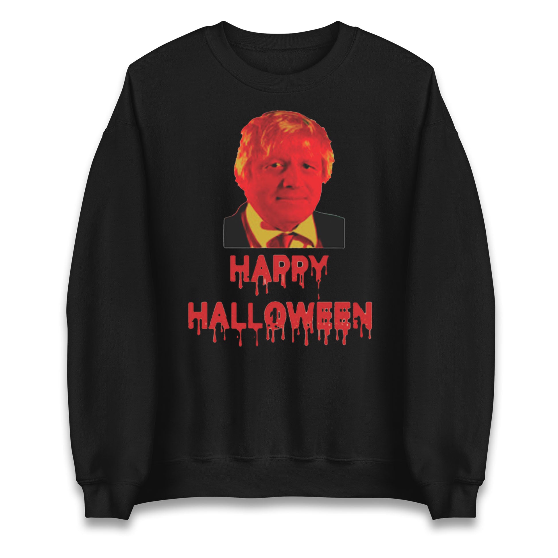Boris Johnson Happy Halloween Sweatshirt
