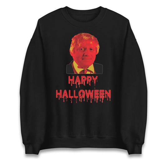 Boris Johnson Happy Halloween Sweatshirt
