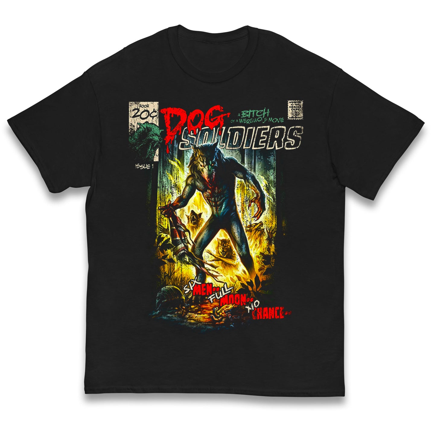 Dog Soldiers A Bitch Of A Werewolf Kids T Shirt