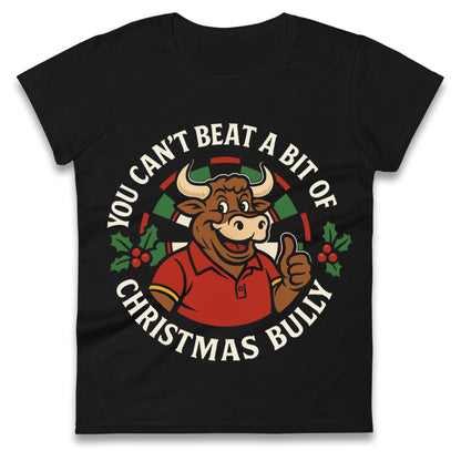 Bullseye Xmas Ladies T Shirt