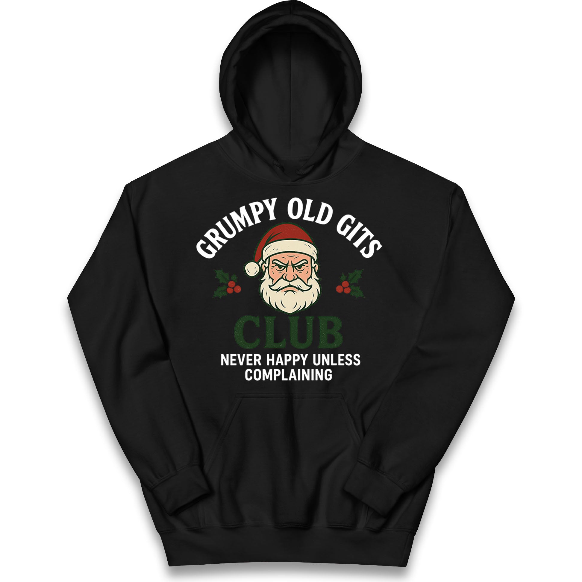 Grumpy Christmas Kids Hoodie