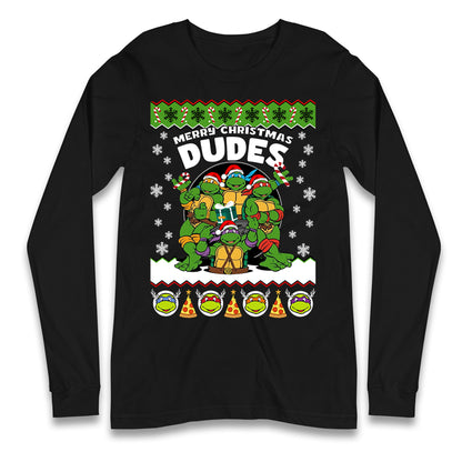 Ninja Turtles Christmas Longsleeve T Shirt