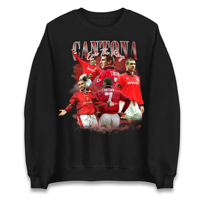Retro Cantona Bootleg Football Unisex Sweatshirt