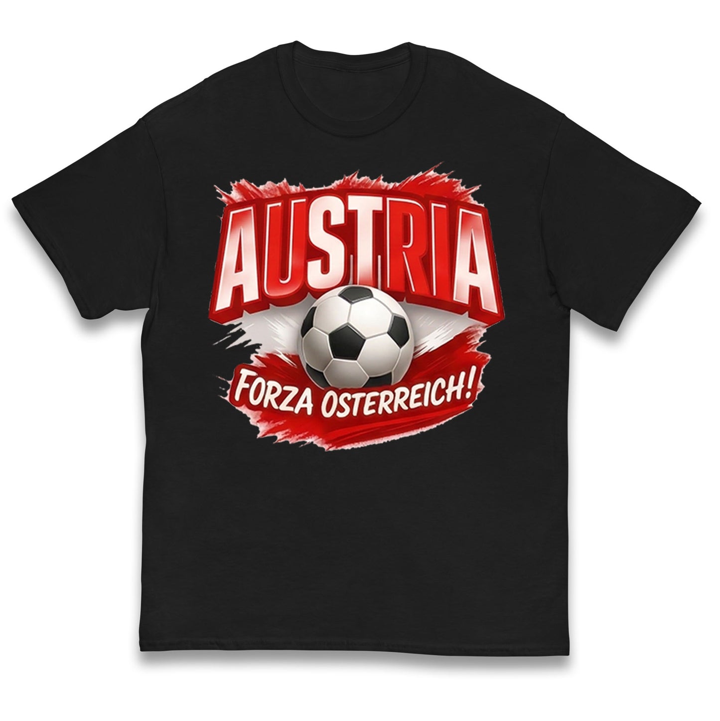 Austria Retro World Cup Kids T Shirt