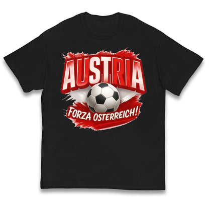 Austria Retro World Cup Kids T Shirt
