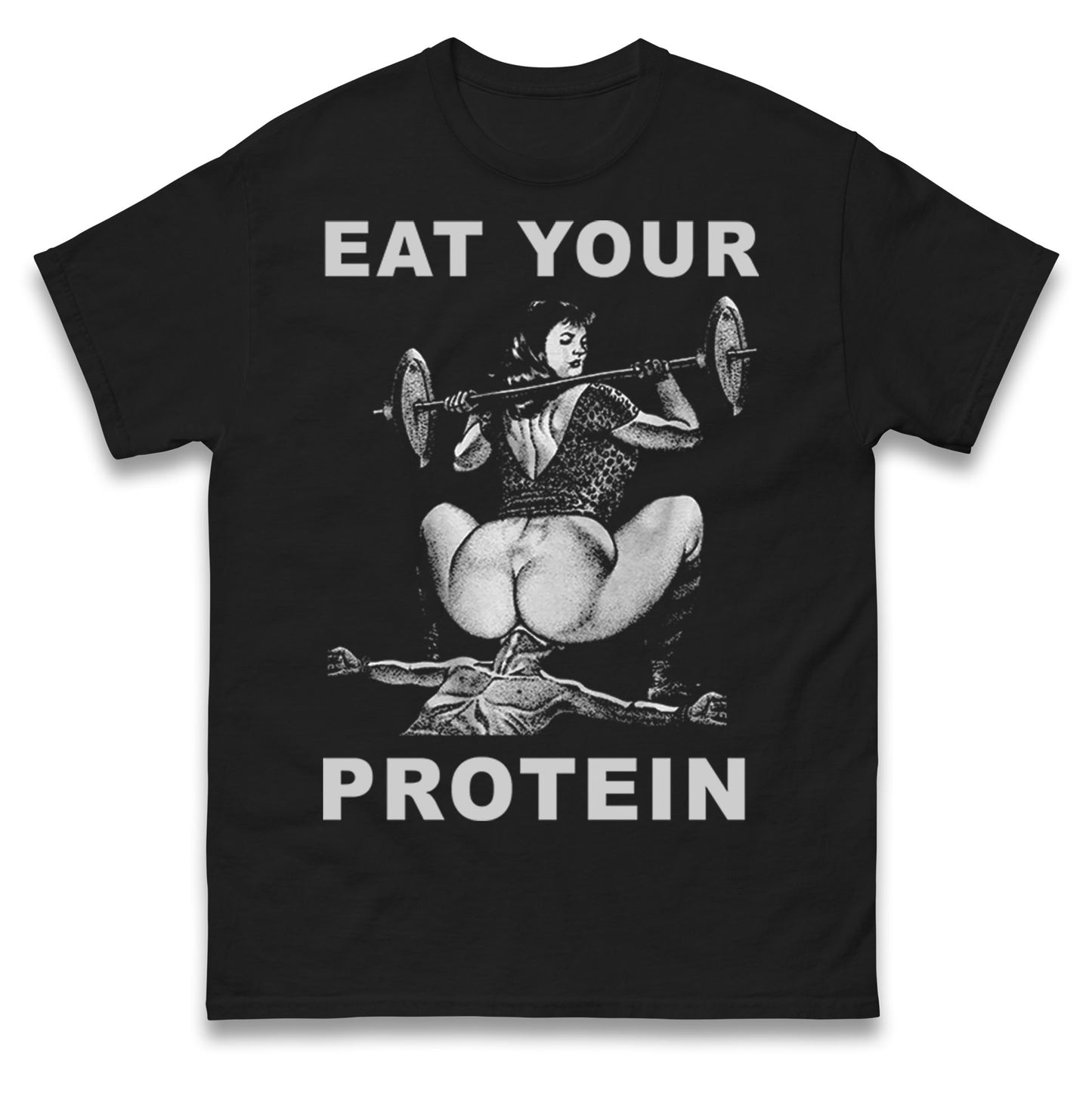 Breakfast Of Champions Eat Your Protein SarcasticT Shirt