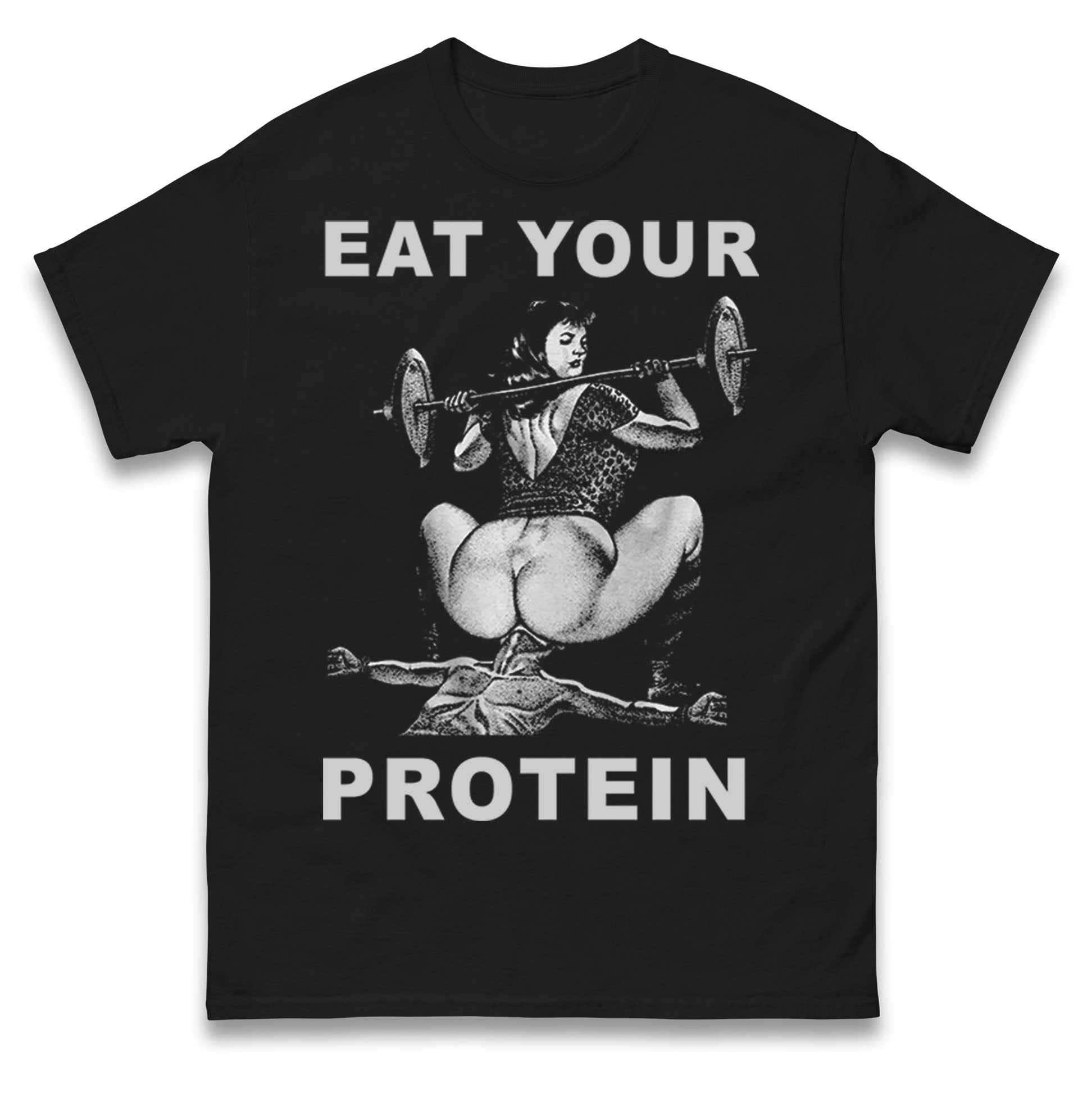 Breakfast Of Champions Eat Your Protein SarcasticT Shirt