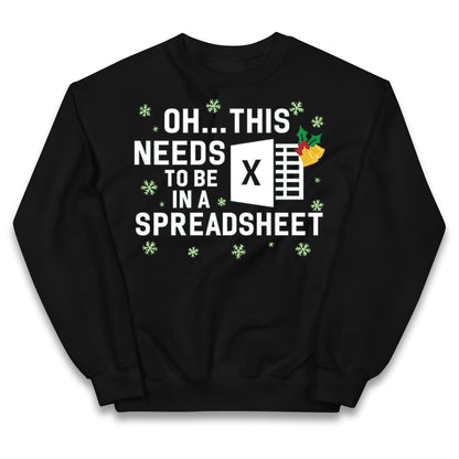 Excel Christmas Kids Jumper