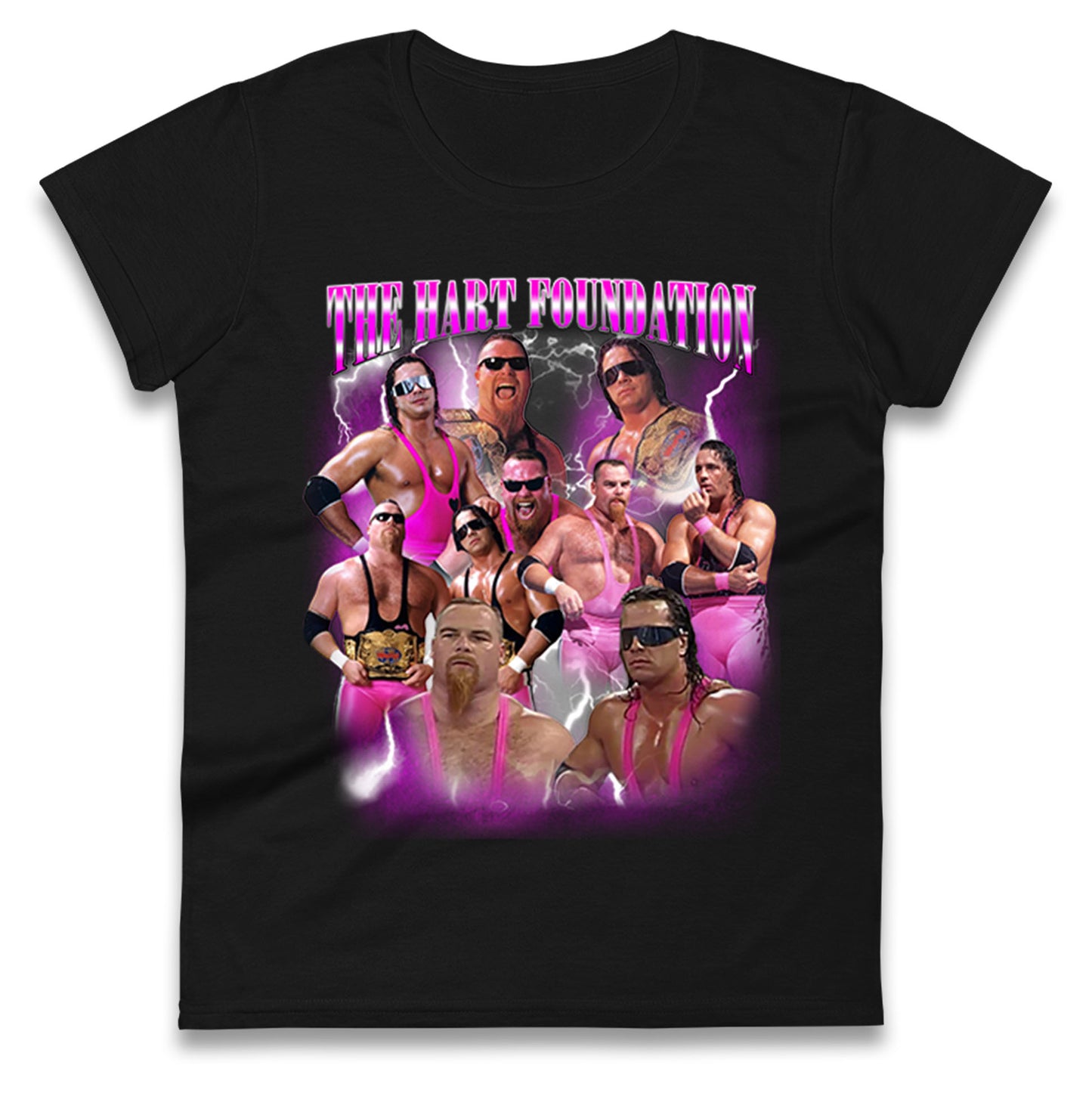 The Hart Foundation Bootleg Womens t shirt