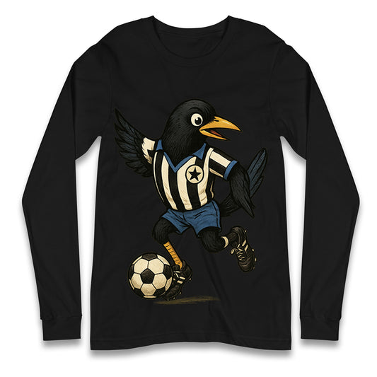 Retro Newcastle United Football Longsleeve T Shirt