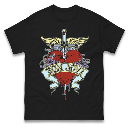 Bon Jovi Rock Band T Shirt