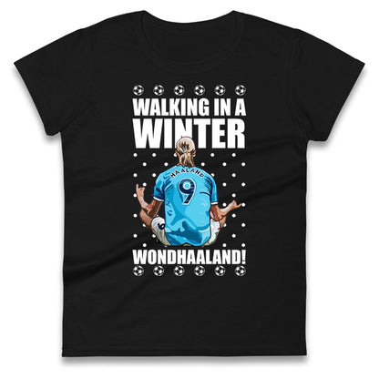 erling haaland christmas womens t shirt