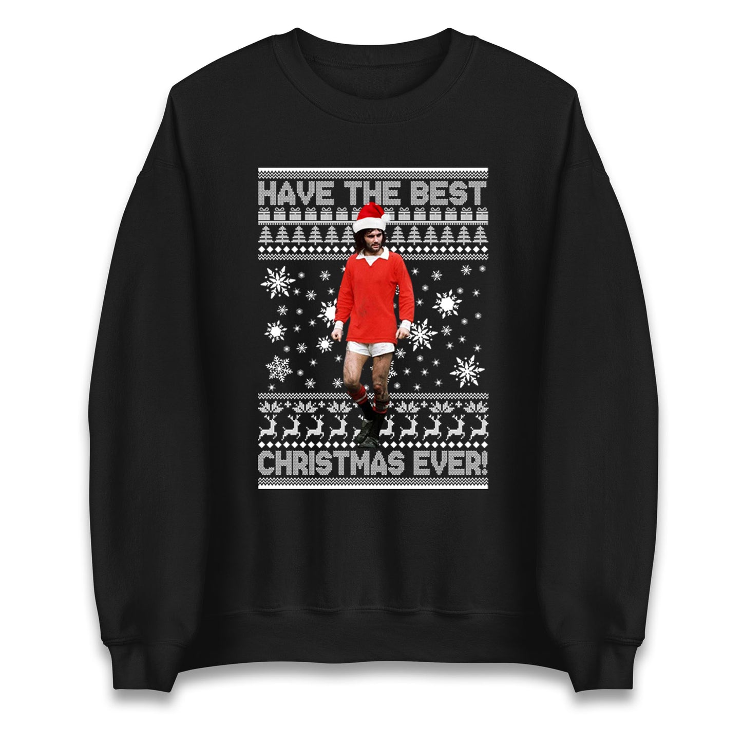 Christmas George Best Jumper