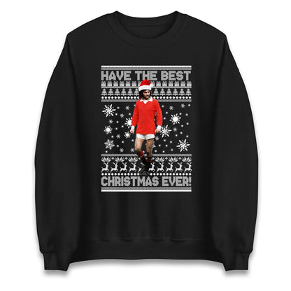 Christmas George Best Jumper