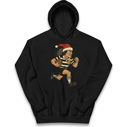 Newcastle Falcons Christmas Kids Hoodie