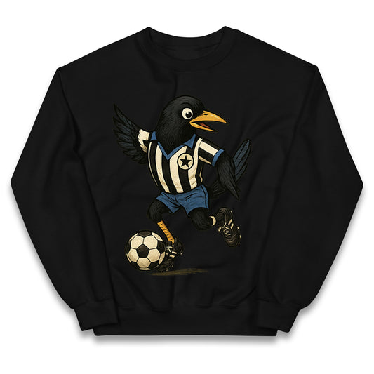 Retro Newcastle United Football Kids Jumper