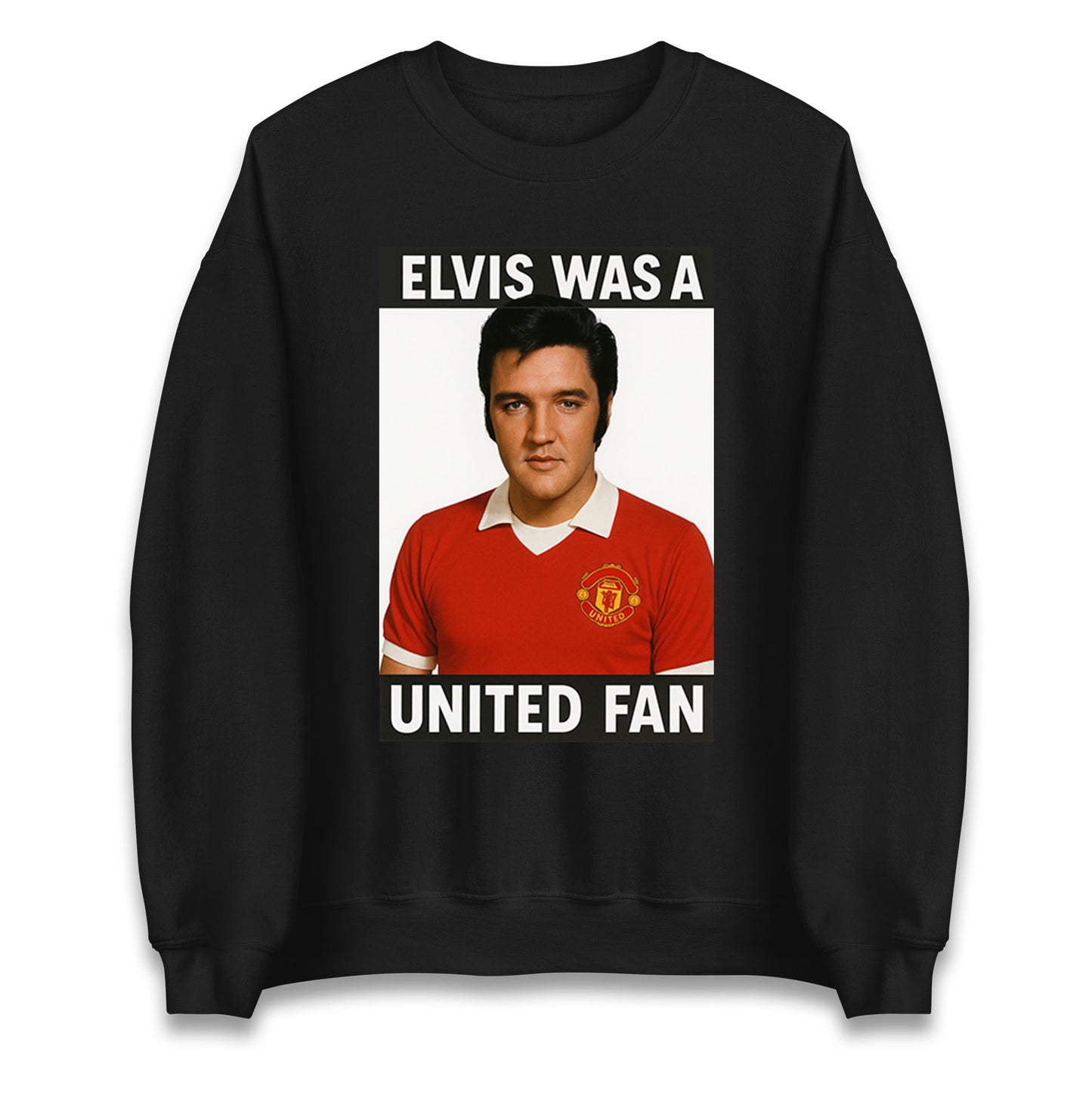 Elvis Presley Mnchester United Jumper
