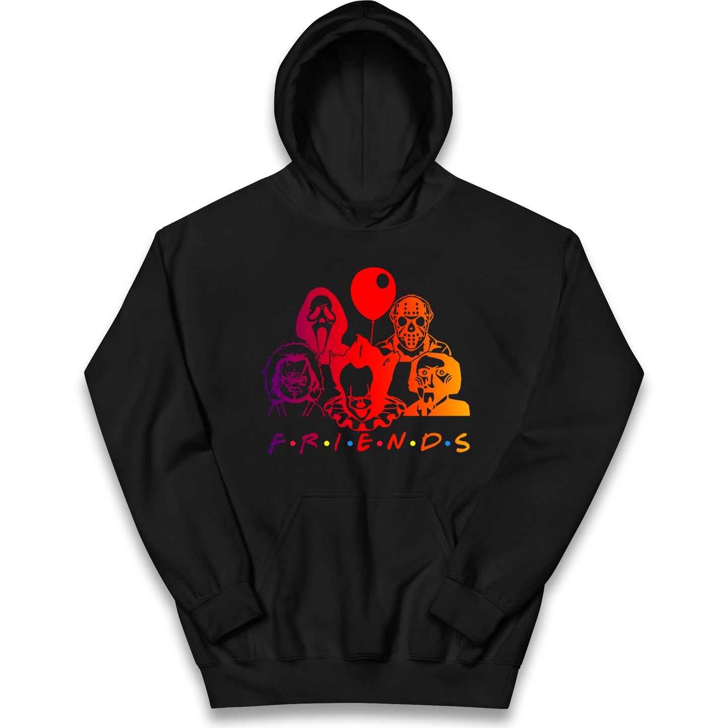 Super Villains Friends Halloween Kids Hoodie