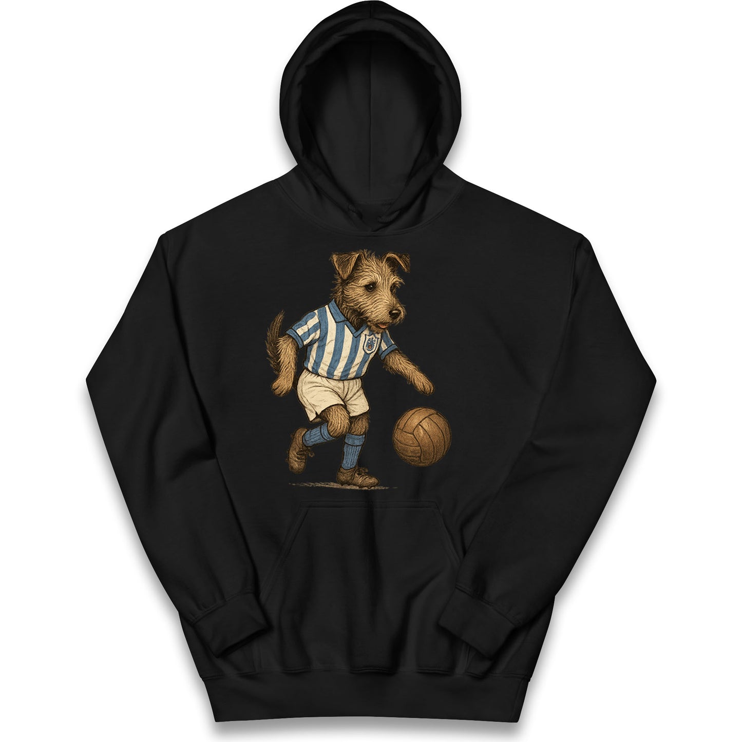 Retro Huddersfield Town Christmas Kids Hoodie