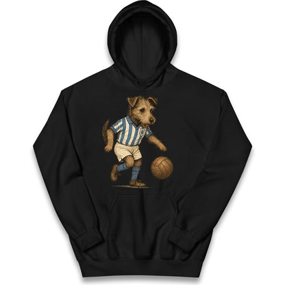 Retro Huddersfield Town Christmas Kids Hoodie