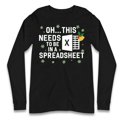 Excel Christmas Longsleeve T Shirt