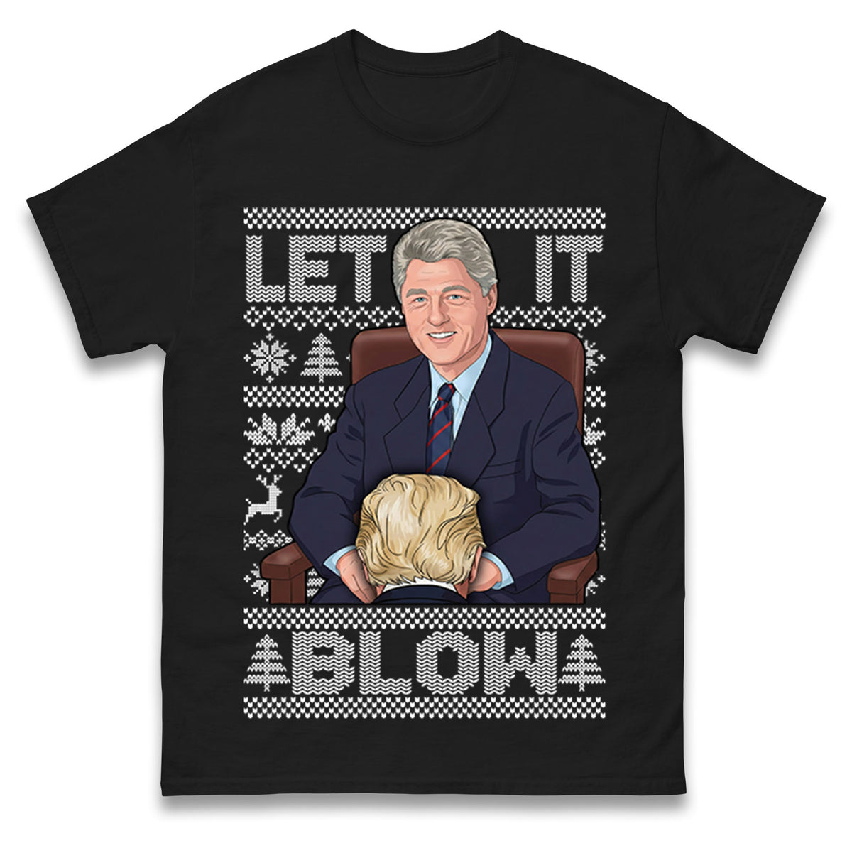 Bill Clinton Christmas T Shirt