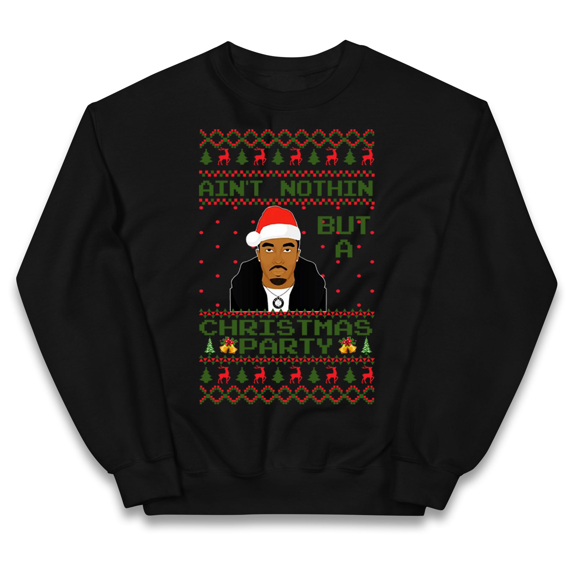 tupac shakur christmas jumper