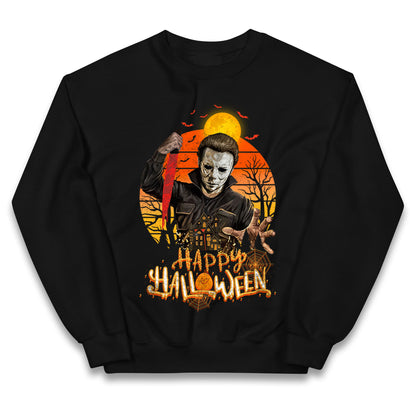 Michael Myers Happy Halloween Kids Jumper