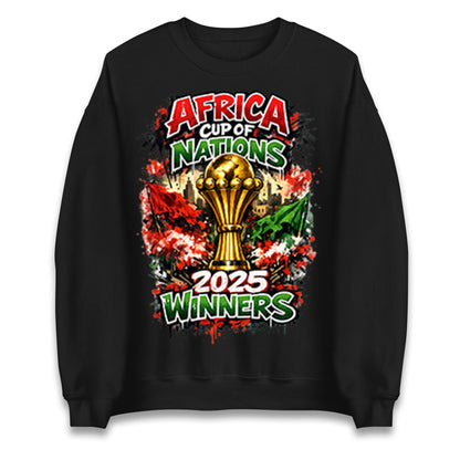 Morocco Africa Cup Of Nations Winners 2025 Hoodie