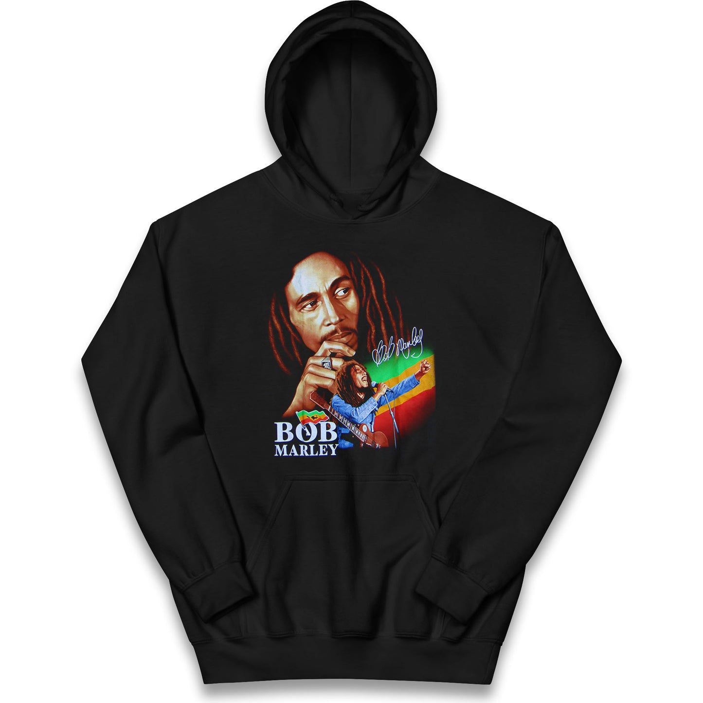 Bob Marley Iron Like A Lion Kids Hoodie