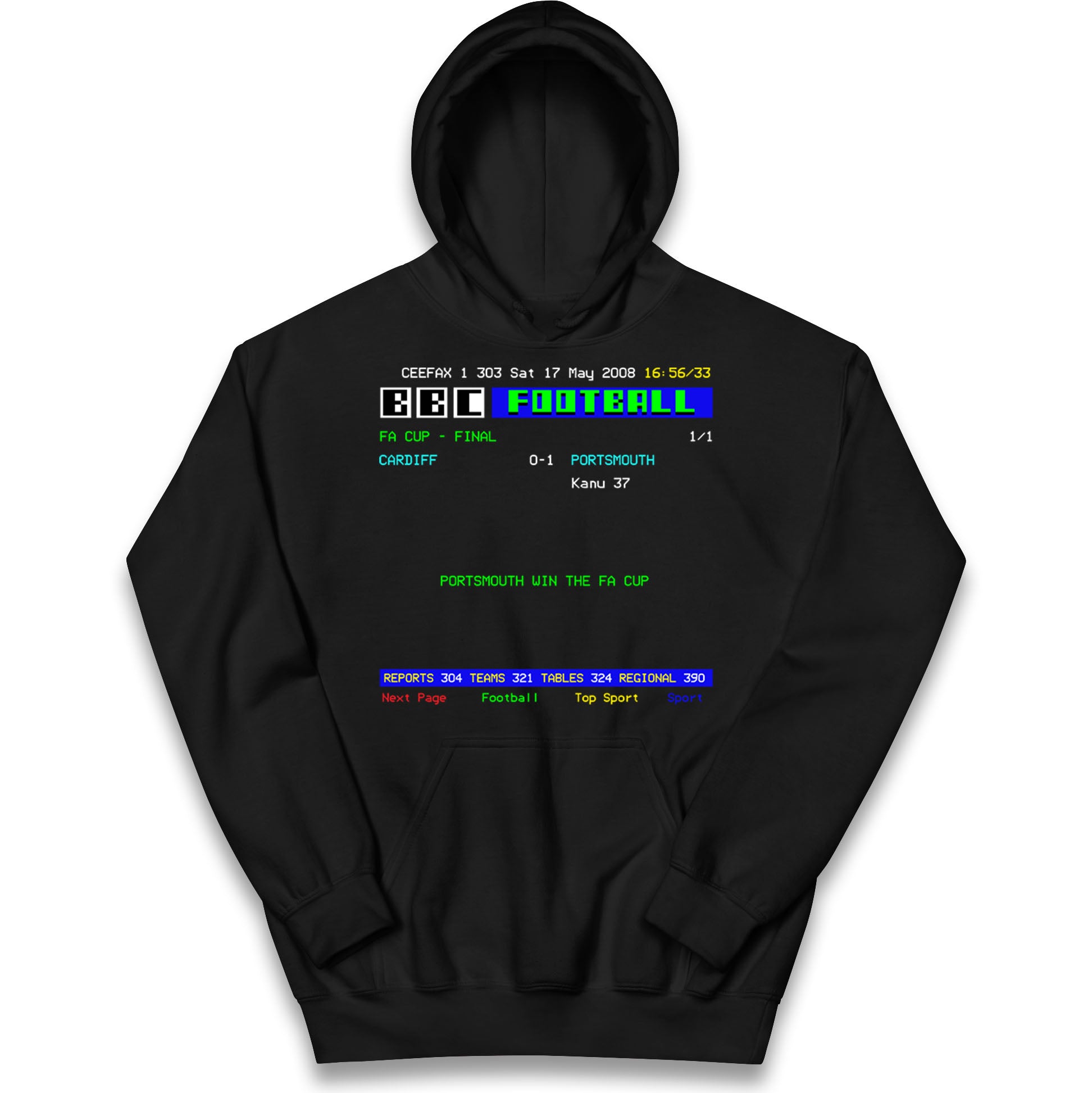 Portsmouth FA Cup Winners 2008 Kids Hoodie