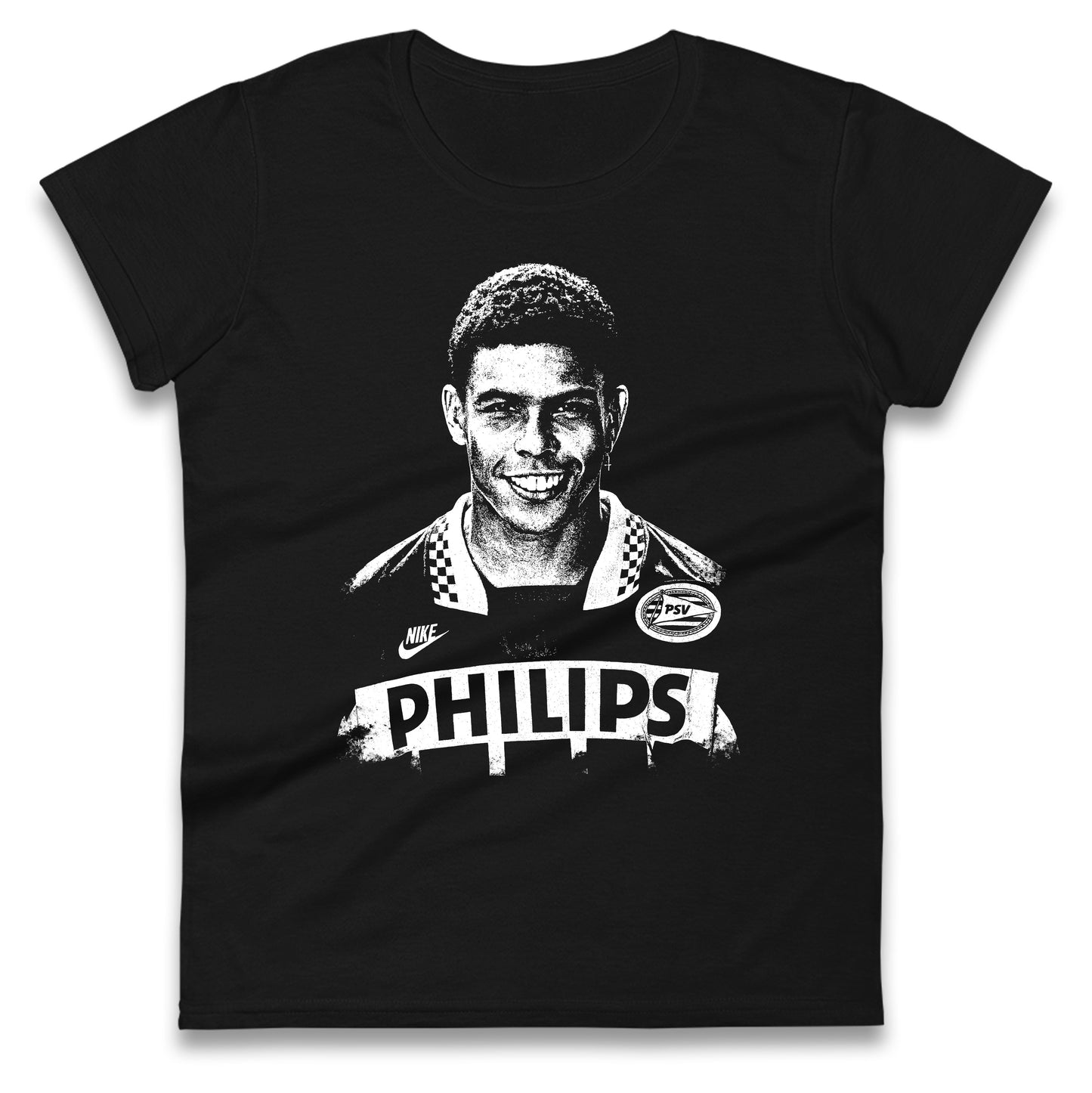 Ronaldo Nazario Ladies T Shirt