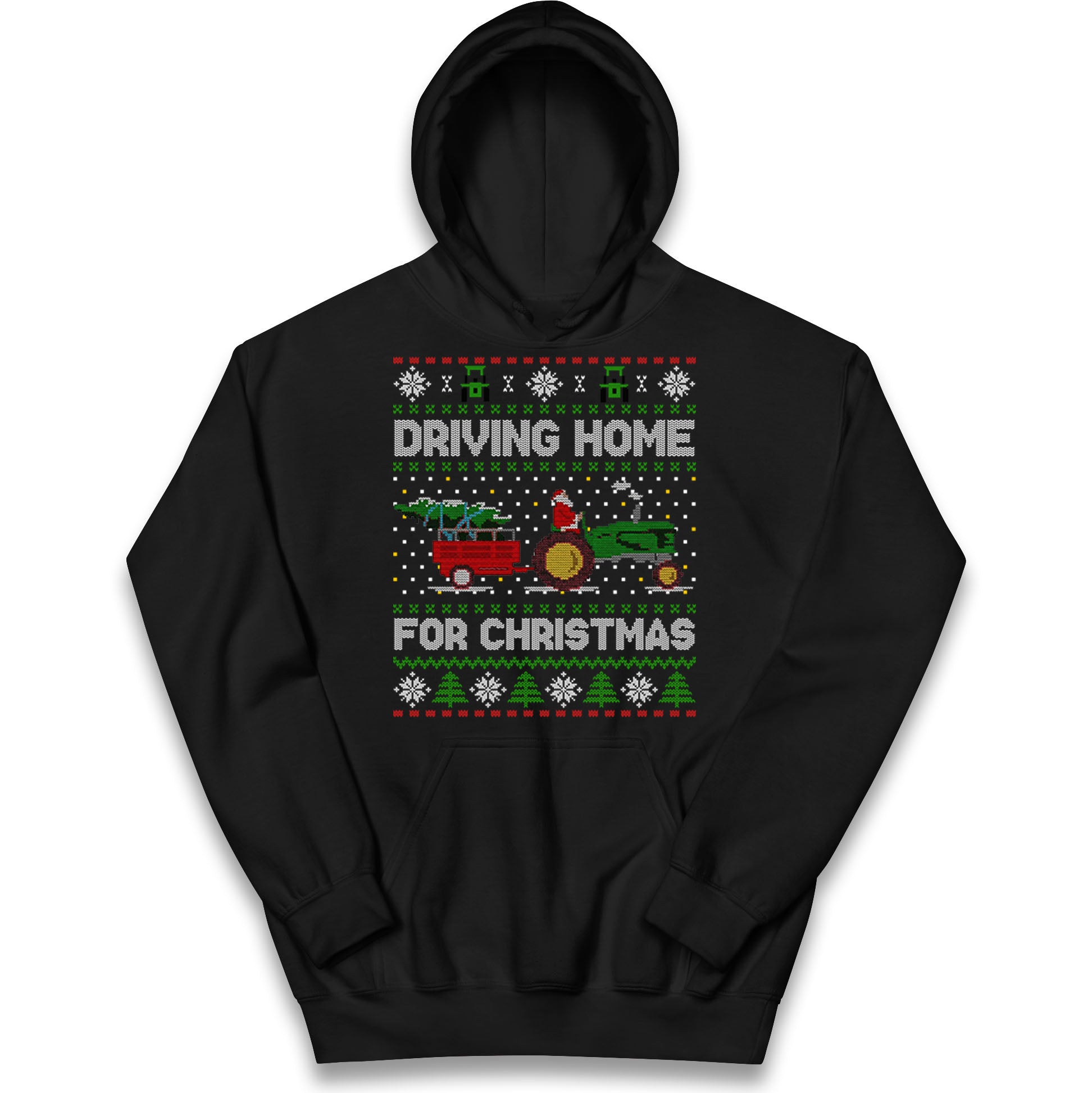 John Deere Christmas Kids Hoodie
