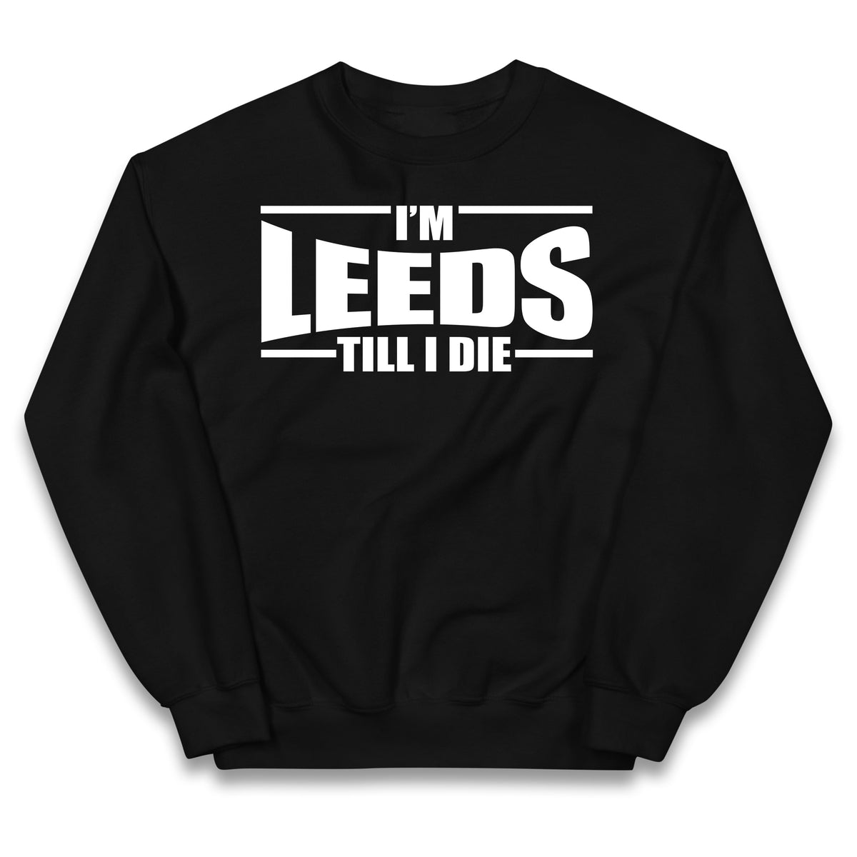 Leeds Till I Die Football Kids Jumper