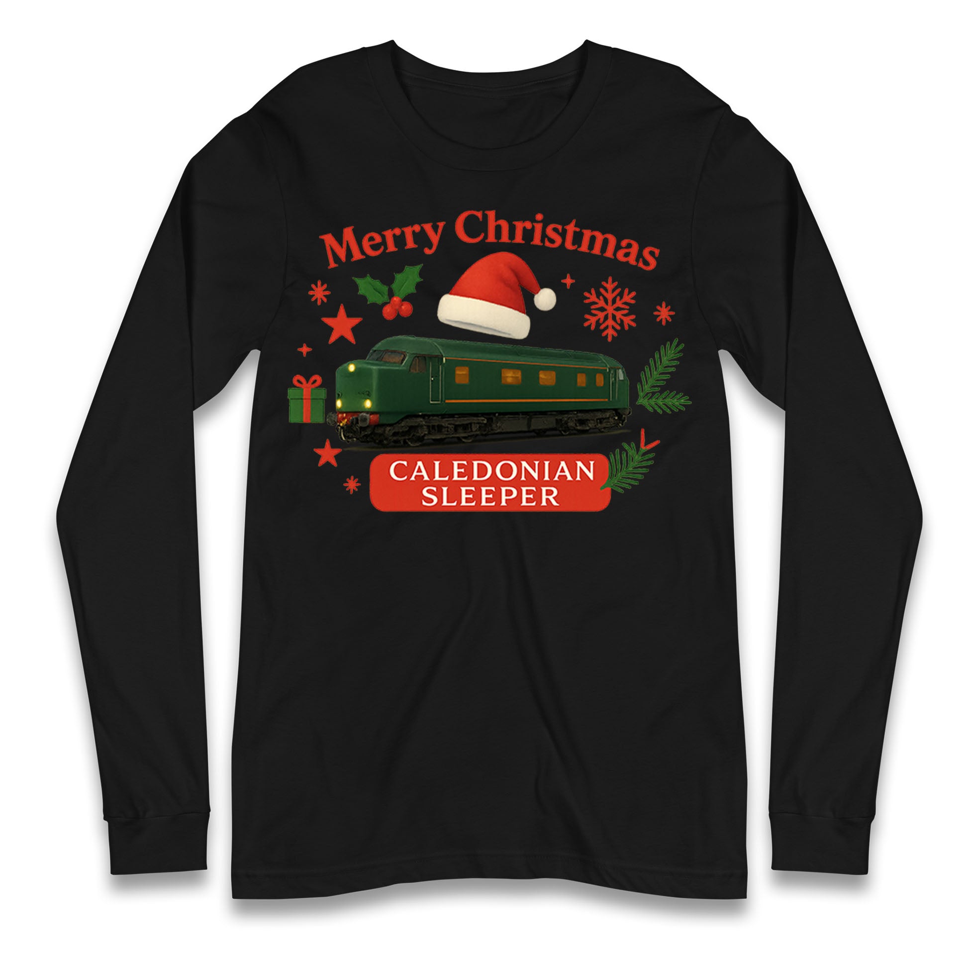 Caladonian Sleeper Christmas Longsleeve T Shirt 