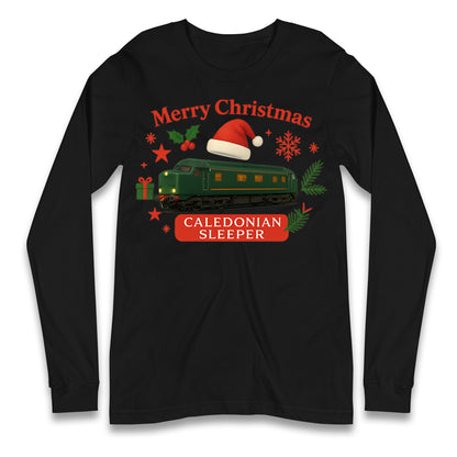 Caladonian Sleeper Christmas Longsleeve T Shirt 