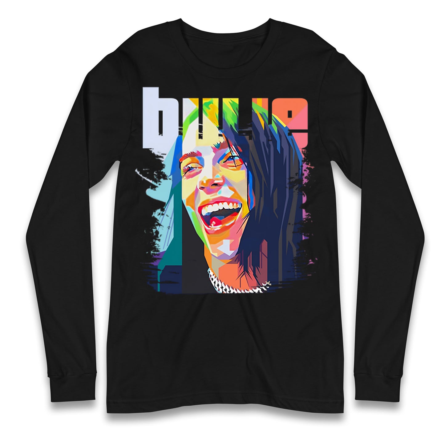 Billie Eilish Painting Longsleeve T Shirt