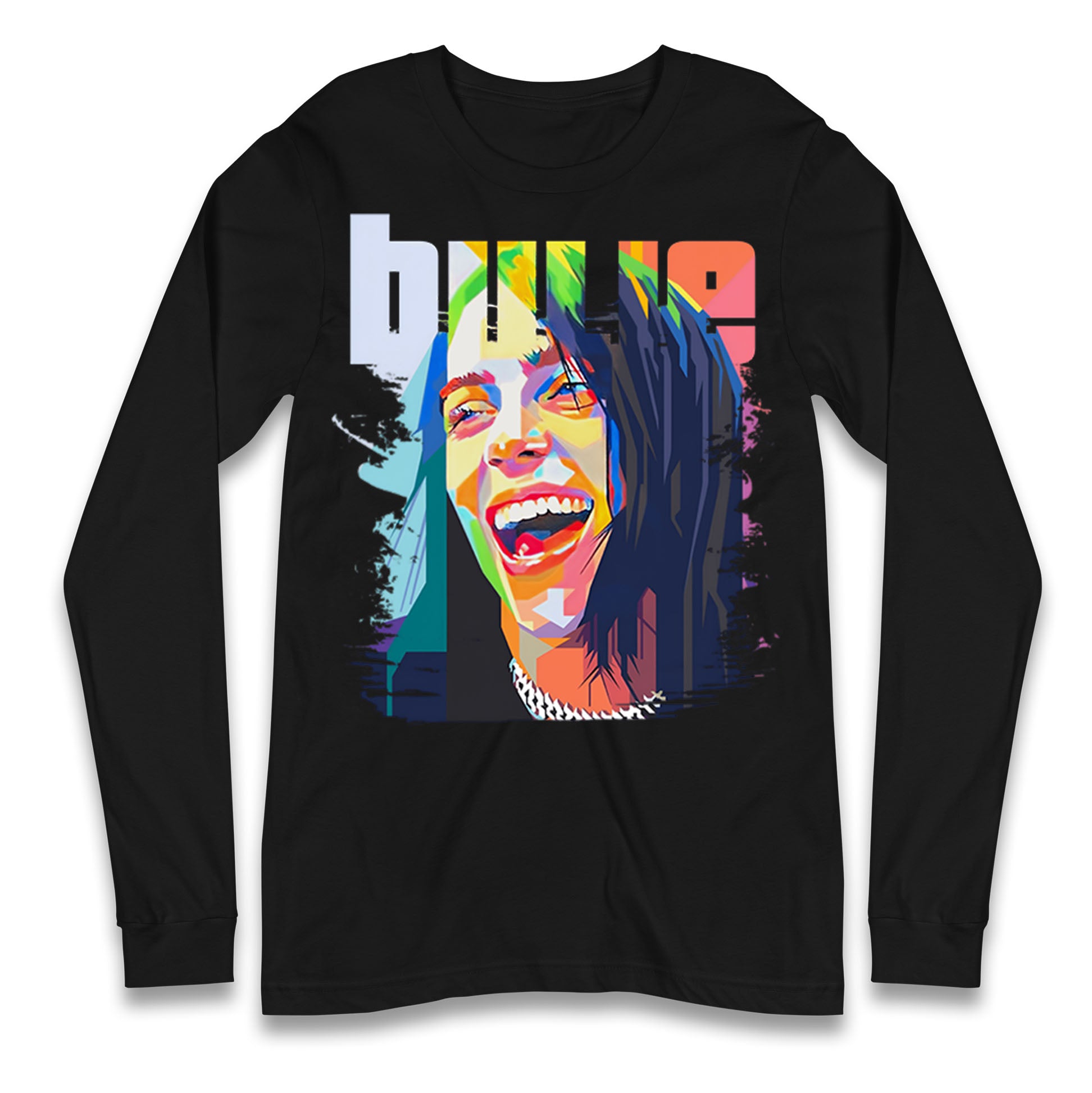 Billie Eilish Painting Longsleeve T Shirt