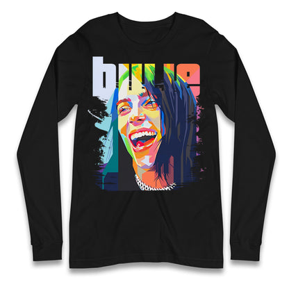 Billie Eilish Painting Longsleeve T Shirt