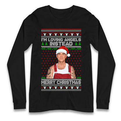 Robbie Williams Christmas Longsleeve T Shirt