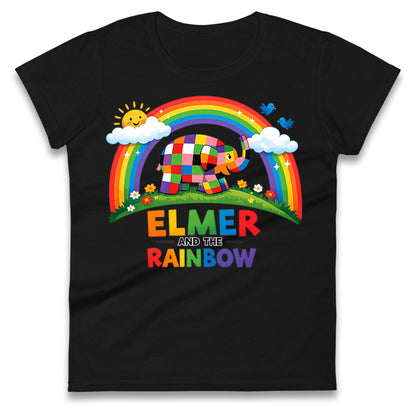 Elmer And The Rainbow Ladies T Shirt 