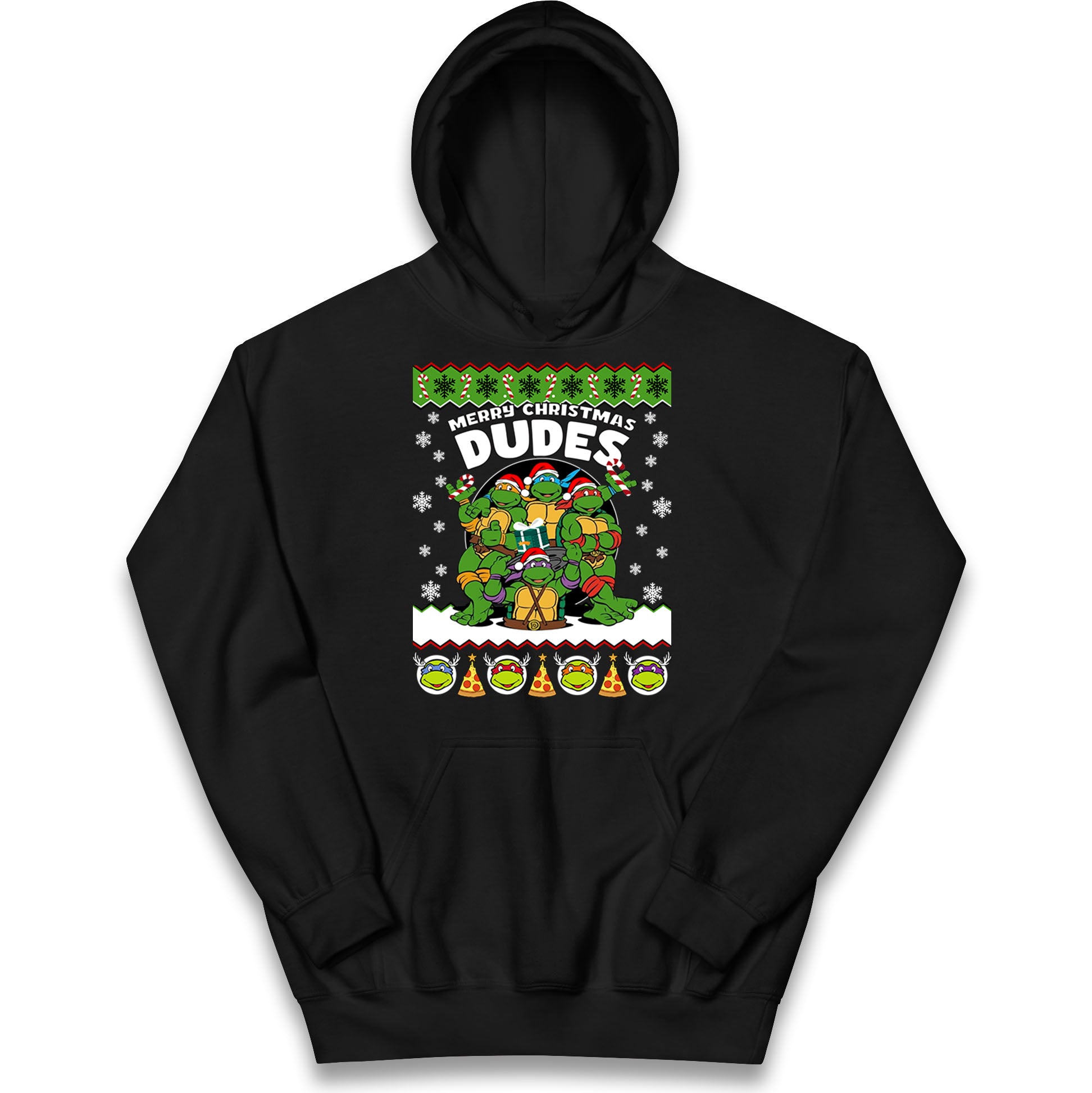 Ninja Turtles Christmas Kids Hoodie